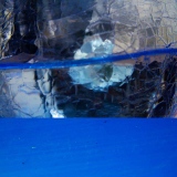 Agitation bleu - Transparence